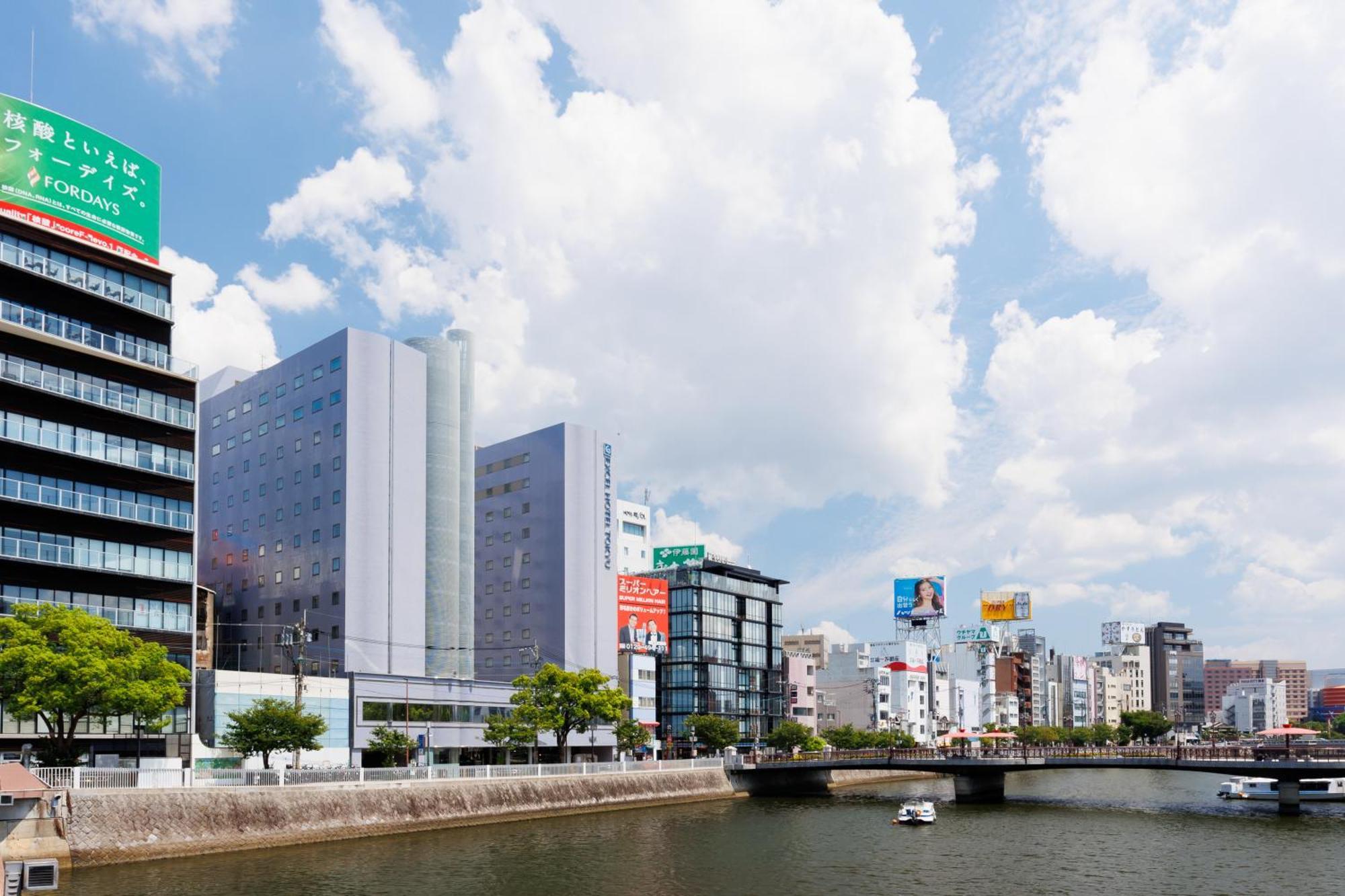Hakata Excel Hotel Tokyu Fukuoka  Kültér fotó